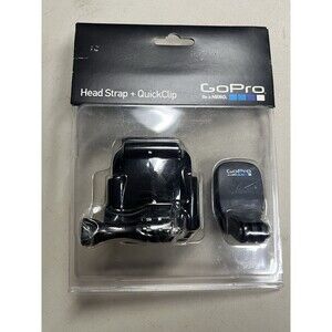 New Sealed Genuine GoPro Hero Head Strap + QuickClip